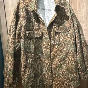 Woolrich Flannel Camouflage Jacket